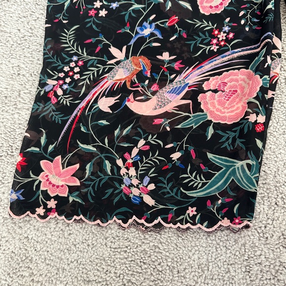 NWT Natori 3pc pajama set robe camisole pants luxurious floral XL Neiman Marcus - Picture 8 of 13